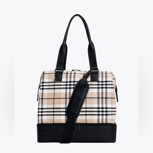 BÉIS Limited Edition Mini Weekender in Plaid